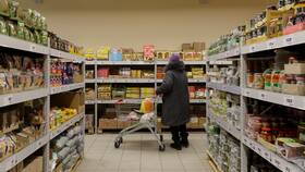 Ассортимент вин в магазинах 