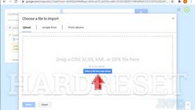 Как открыть KML файл в Google Картах в Магнит