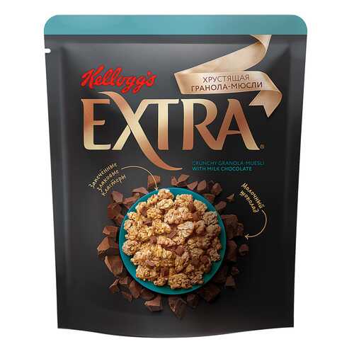 Гранола-мюсли хрустящая Kellogg's Extra с молочным шоколадом 300 г в Магнит