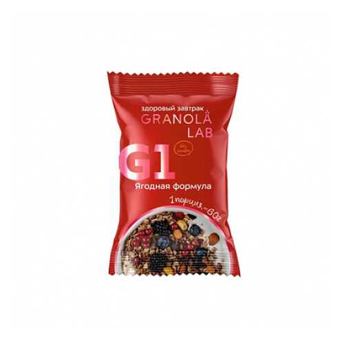 Завтрак готовый гранола Ягодная формула Granola.Lab 60 г в Магнит