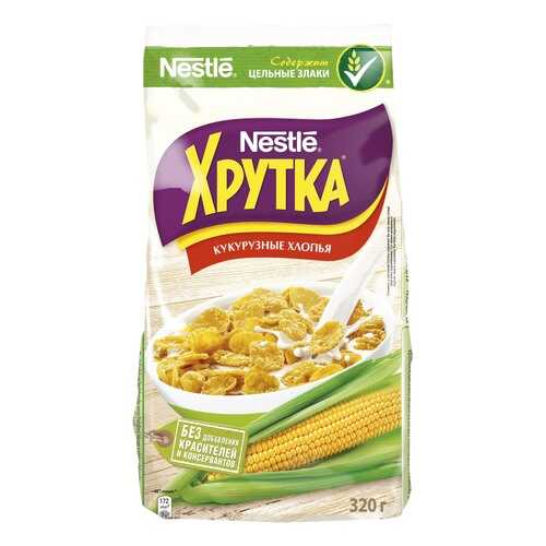 Завтрак Nestle хрутка кукурузные хлопья 320 г в Магнит