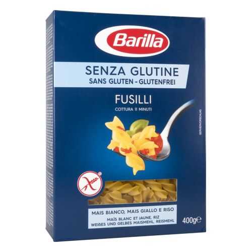 Макаронные изделия Barilla фузилли senza glutine 400 г в Магнит