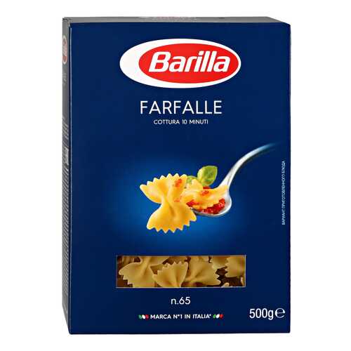 Макароны Barilla фарфалле n65 450/500 г в Магнит