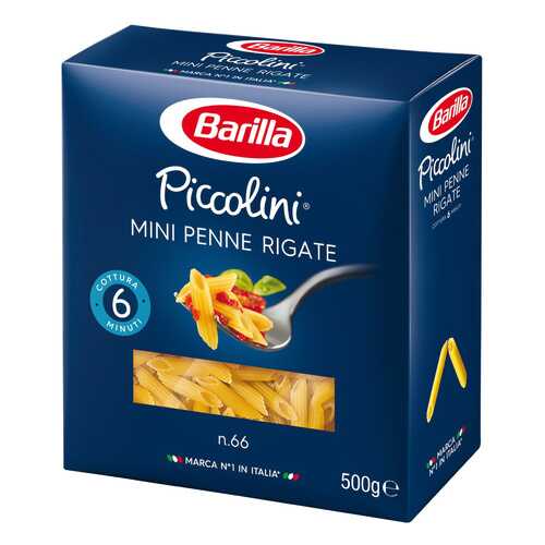 Макароны Barilla mini penne rigate 500 г в Магнит