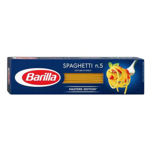 Макароны Barilla Spaghetti n.5 высший сорт 450 г в Магнит