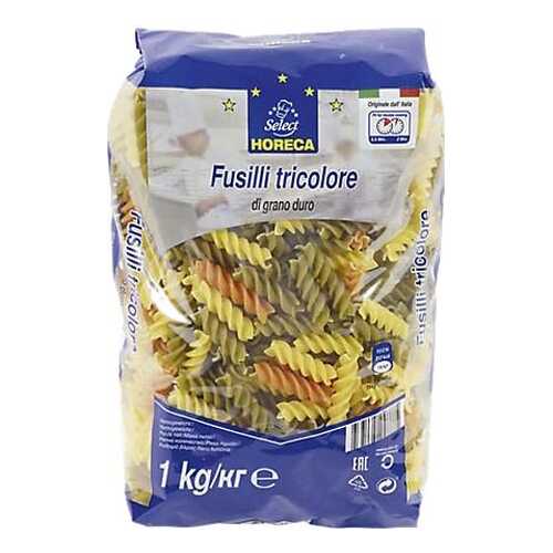 Макароны Horeca fusilli спиральки цветные 1 кг в Магнит