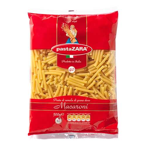 Макароны Pasta Zara трубочки 500 г в Магнит