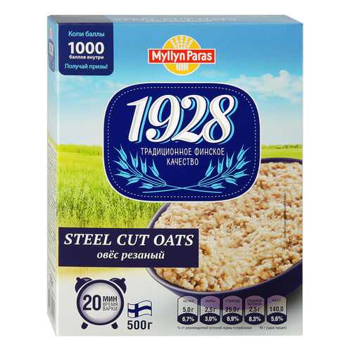 Овес Myllyn Paras Steel Cut Oats резаный 500г в Магнит