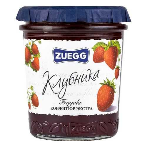 Конфитюр экстра Zuegg клубника 320 г в Магнит