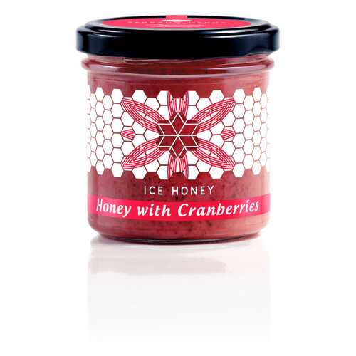 Мед Ice honey с клюквой (Honey with Cranberries) 200 г в Магнит