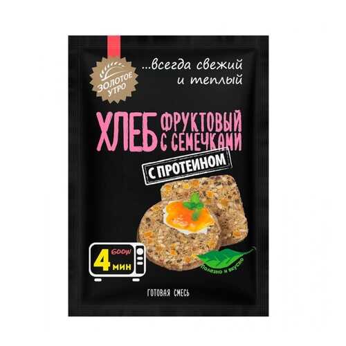 Хлеб в микроволновке фруктовый С.Пудовъ с семечками с протеином за 4 минуты в Магнит
