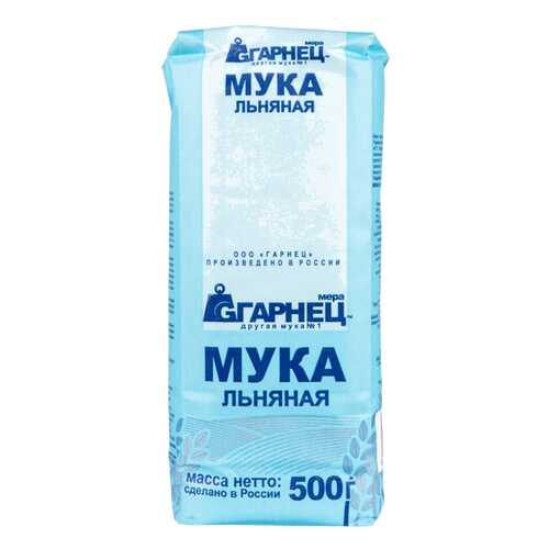 Мука Гарнец льняная 500 г в Магнит