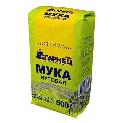 Мука Гарнец нутовая 500 г в Магнит