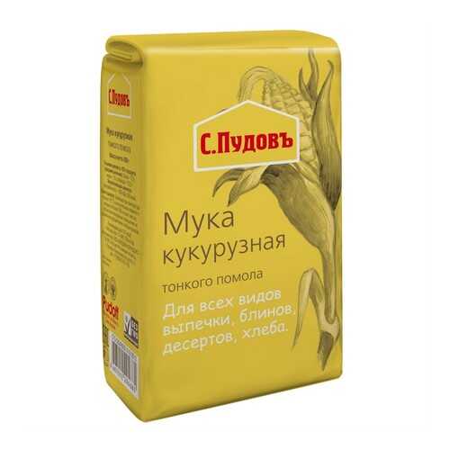 Мука кукурузная С.Пудовъ 450 г в Магнит