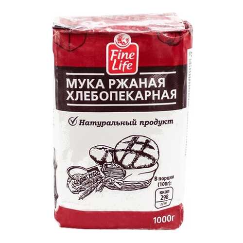 Мука ржаная Fine Life хлебопекарная 1 кг в Магнит