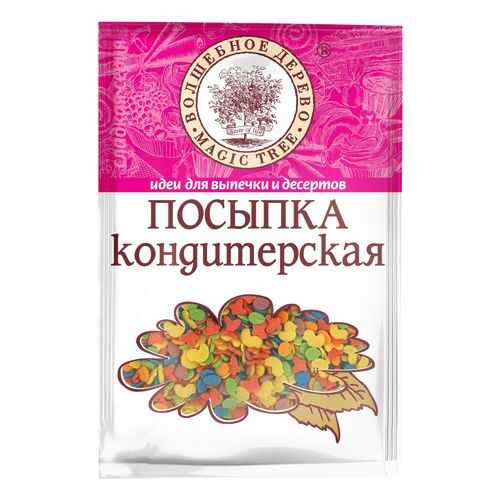 Посыпка кондитерская Волшебное дерево пасхальная смесь 40 г в Магнит