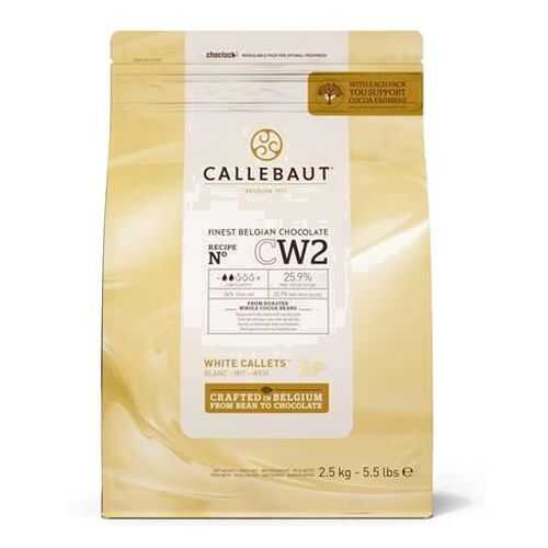 Шоколад белый Callebaut (CW2-RT-U71) 2.5 кг в Магнит