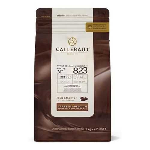 Шоколад молочный Callebaut 33.6% какао (823-RT-U68) 1 кг в Магнит