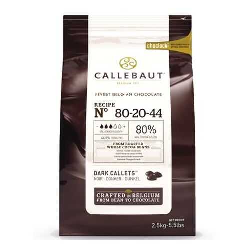 Шоколад темный Callebaut 80.1% какао 80-20-44-RT-U71 2.5 кг в Магнит