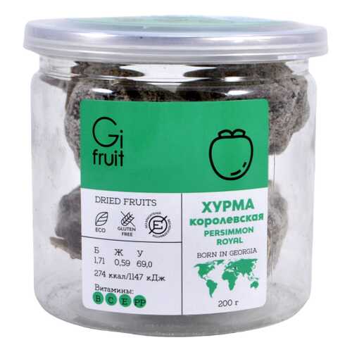 Хурма Королевская сушеная GIFRUIT, 200г в Магнит