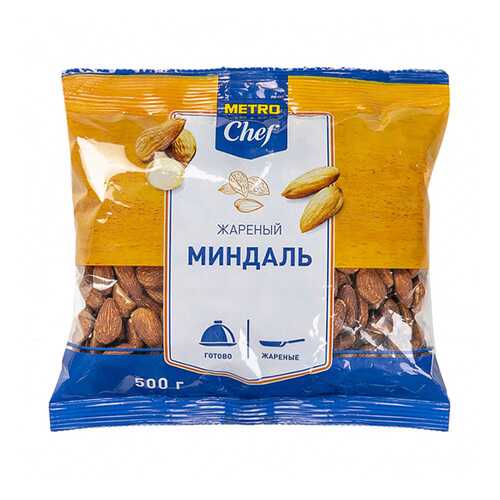 Миндаль Chef жареный ядра 500 г в Магнит