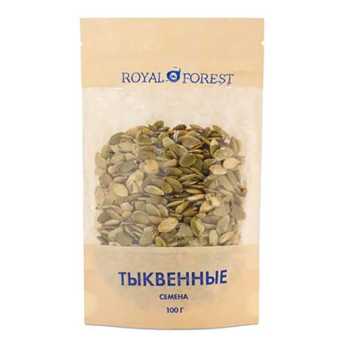 Семечки тыквенные Royal Forest очищенные 100 г в Магнит