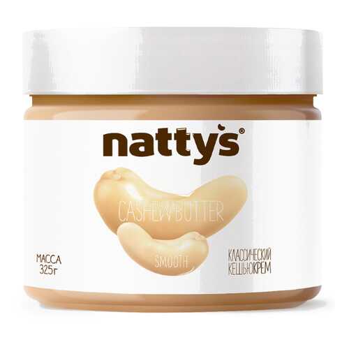 Кешью паста Nattys Smooth 325 г в Магнит