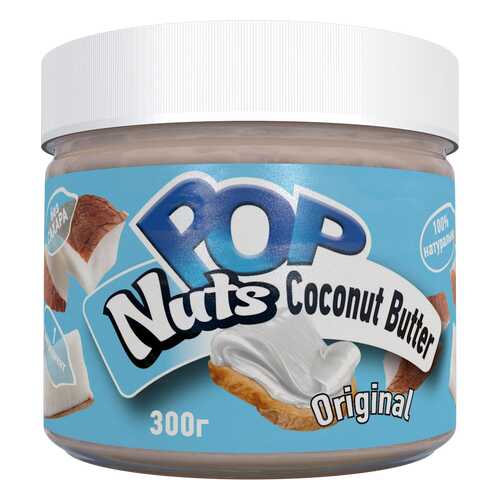 Кокосовая паста POP Nuts Coconut Butter Original Натуральная, 300 г в Магнит