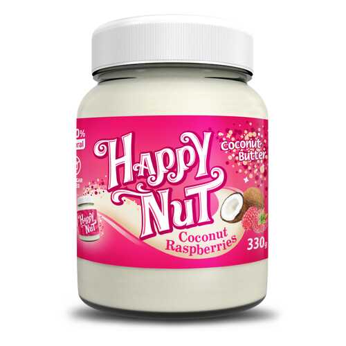 Кокосовая паста с малиной Happy Nut Coconut Raspberries 330г в Магнит