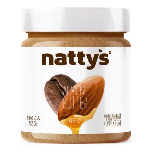 Паста Nattys Coffetty арахисовая с кофе 525 г в Магнит