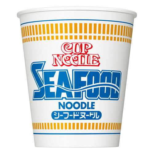 Лапша NISSIN CUP NOODLE Рамэн МОРЕПРОДУКТЫ SEAFOOD,75г, Япония в Магнит