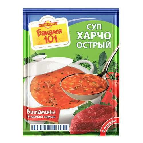 Суп Бакалея 101 харчо острый 60 г в Магнит