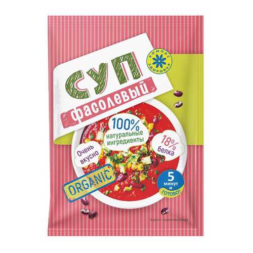 Суп-пюре Фасолевый Компас здоровья 30 г в Магнит