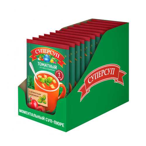 Суперсуп-пюре микс Русский Продукт 5 вкусов 5 видов по 4 шт 20-26.5 г в Магнит