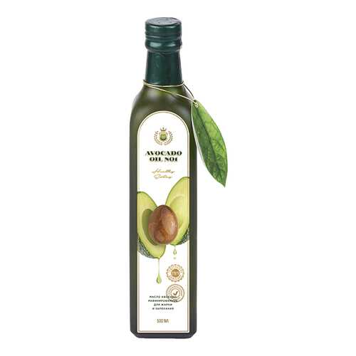 Масло авокадо Avocado oiL №1 гипоаллергенное рафинированное 500 мл в Магнит