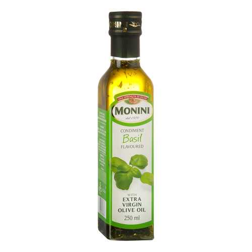 Масло оливковое Monini Extra Virgine с базиликом, 0.25 л, Италия в Магнит