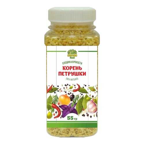 Корень петрушки Organic food сушеный дробленый 55 г в Магнит