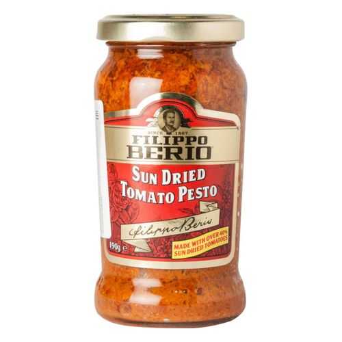 Соус Filippo Berio sun dried tomato pesto с сушеными томатами 190 г в Магнит