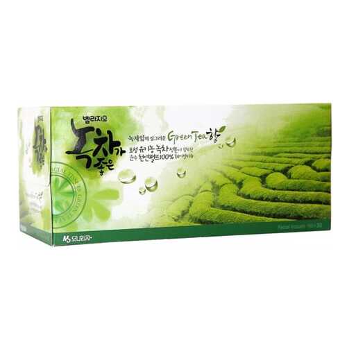 Бумажные платки Monalisa Bellagio Green Tea 180+30 шт в Магнит