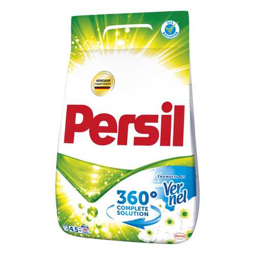 Порошок для стирки Vernel persil свежесть 4.5 кг в Магнит