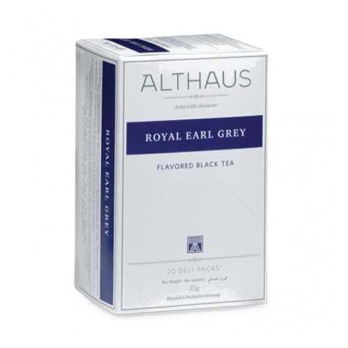 Чай Althaus Royal Earl Grey Deli Pack 20*1.75 г в Магнит