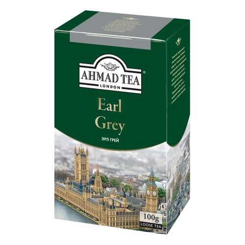 Чай черный Ahmad Tea earl grey 100 г в Магнит