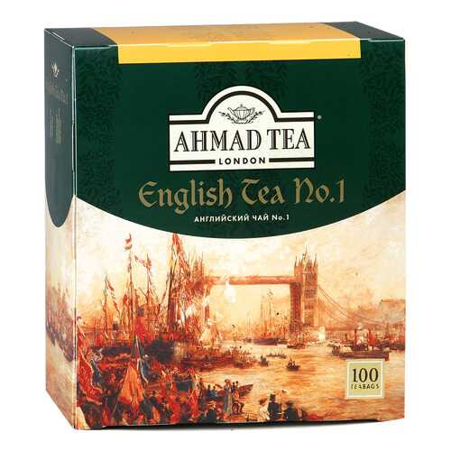 Чай черный Ahmad Tea english №1 100 пакетиков в Магнит