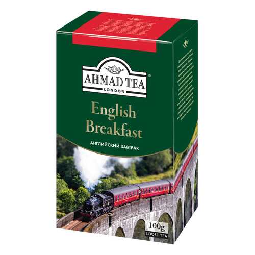 Чай черный Ahmad Tea english breakfast 100 г в Магнит