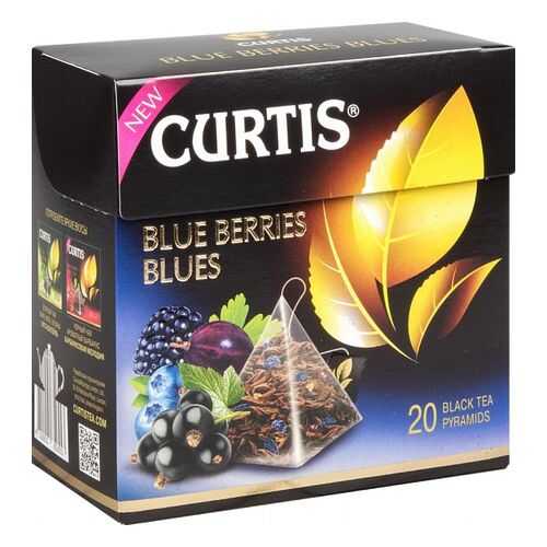 Чай черный Curtis blue berries blues 20 пакетиков в Магнит