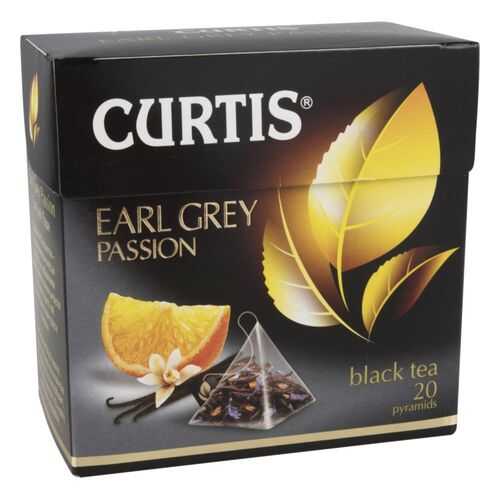 Чай черный Curtis Earl grey passion 20 пакетиков в Магнит