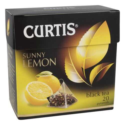 Чай черный Curtis sunny lemon 20 пакетиков в Магнит