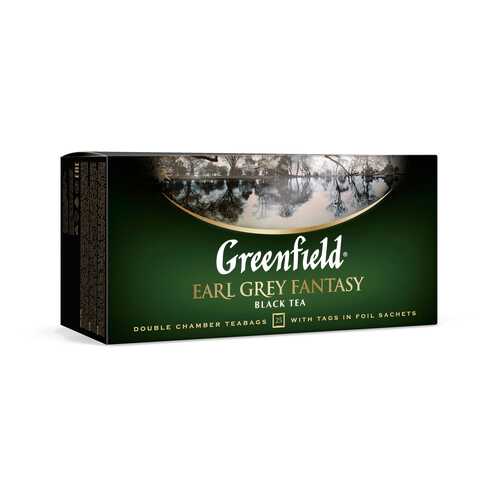 Чай черный Greenfield Earl Grey Fantasy 25 пакетиков в Магнит