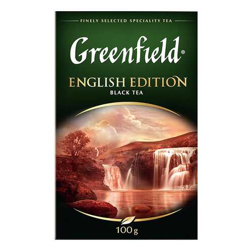 Чай черный листовой Greenfield English Edition 100 г в Магнит