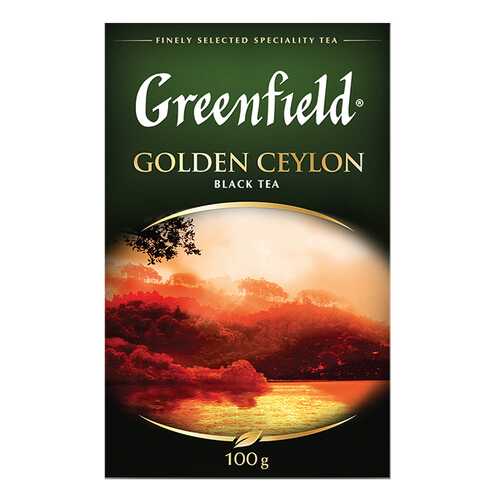 Чай черный листовой Greenfield Golden Ceylon 100 г в Магнит